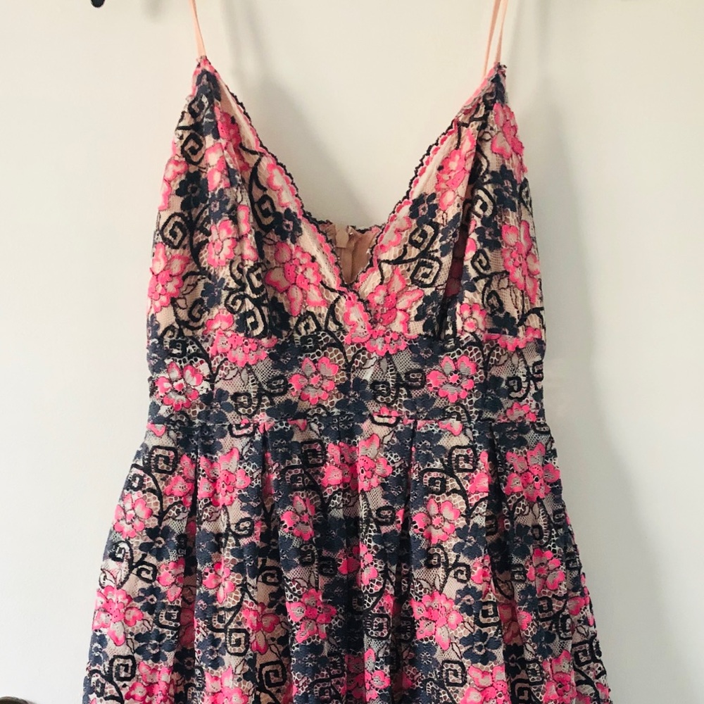 ASOS Floral Midi Dress, Size M